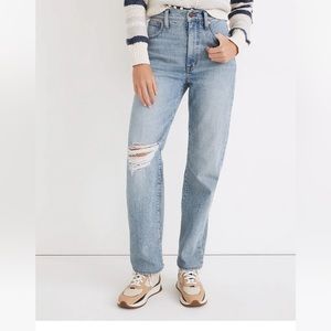 Madewell The Perfect Vintage Straight Jean in Reinhart Wash size 25